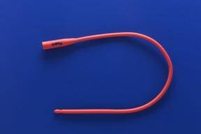 Catheter Urethral Catheter Rüsch® Robinson / Nelaton Tip Red Rubber 16 Fr. 16 Inch (1/EA 100/CS) by Teleflex  ID 351016